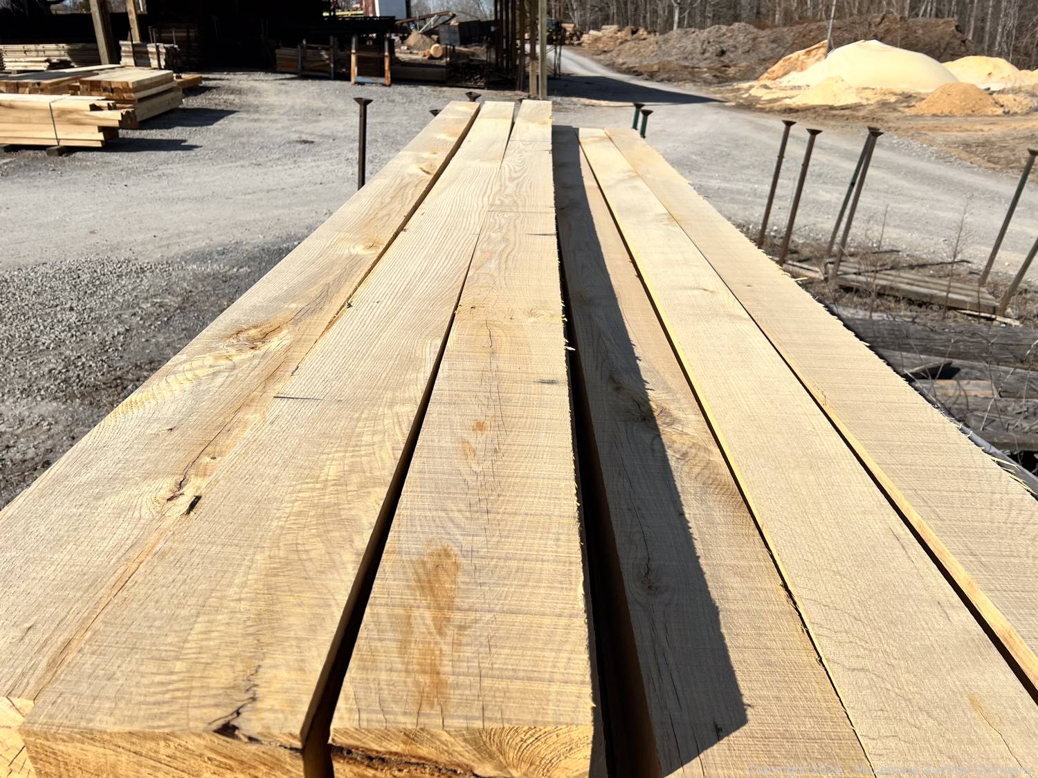 McLemore Auction Company Auction Surplus Lumber Live Edge Slabs