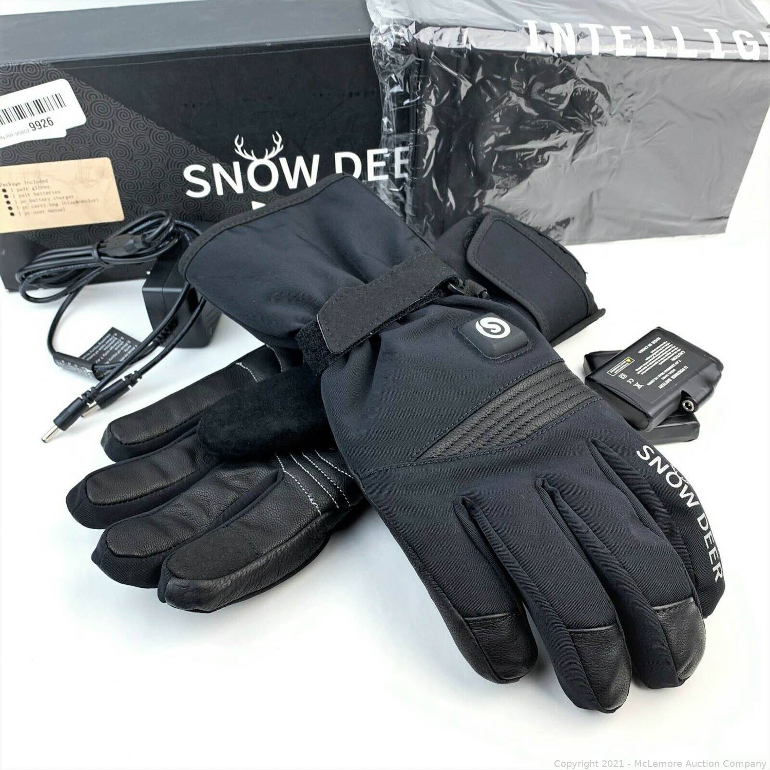 Snow Deer Rechargeable Heated Gloves XXL Brand New 