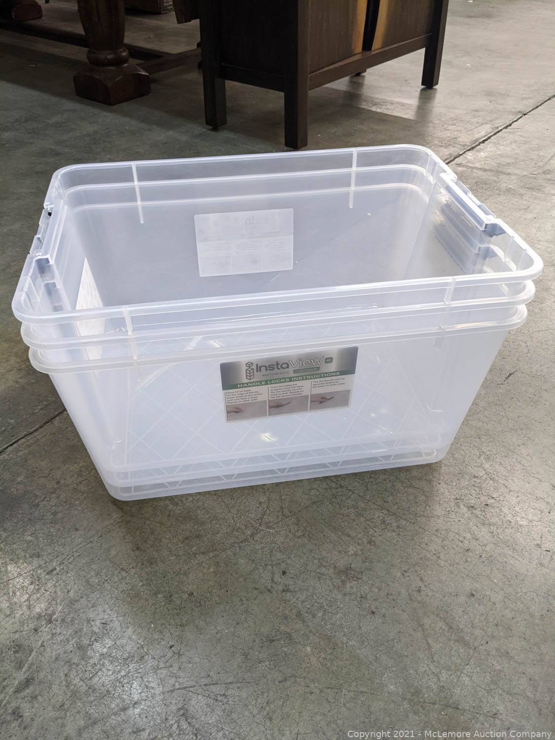 McLemore Auction Company Auction Household Cleaning Supplies