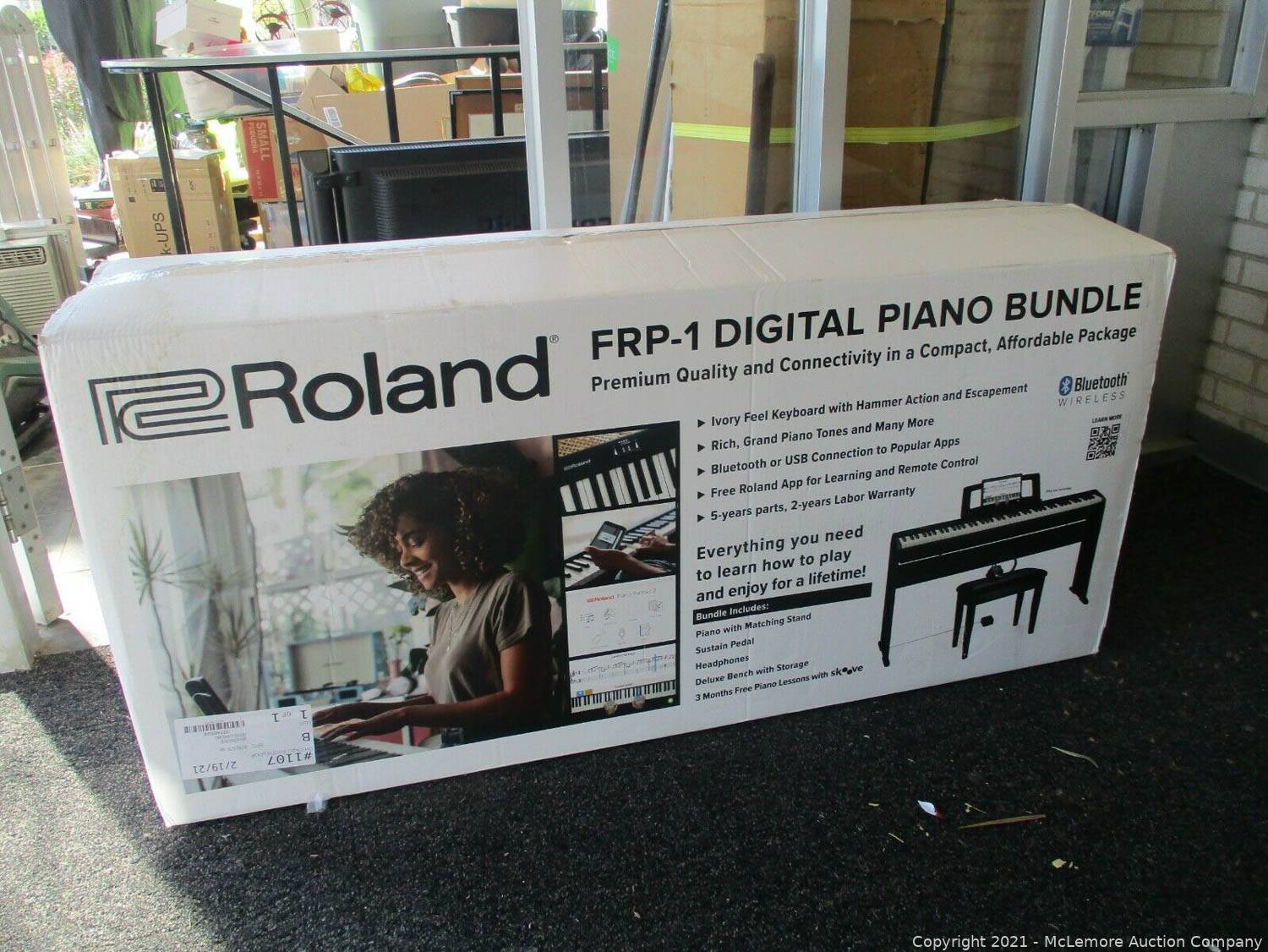 McLemore Auction Company Auction Telescope, Homegoods, Paper Goods