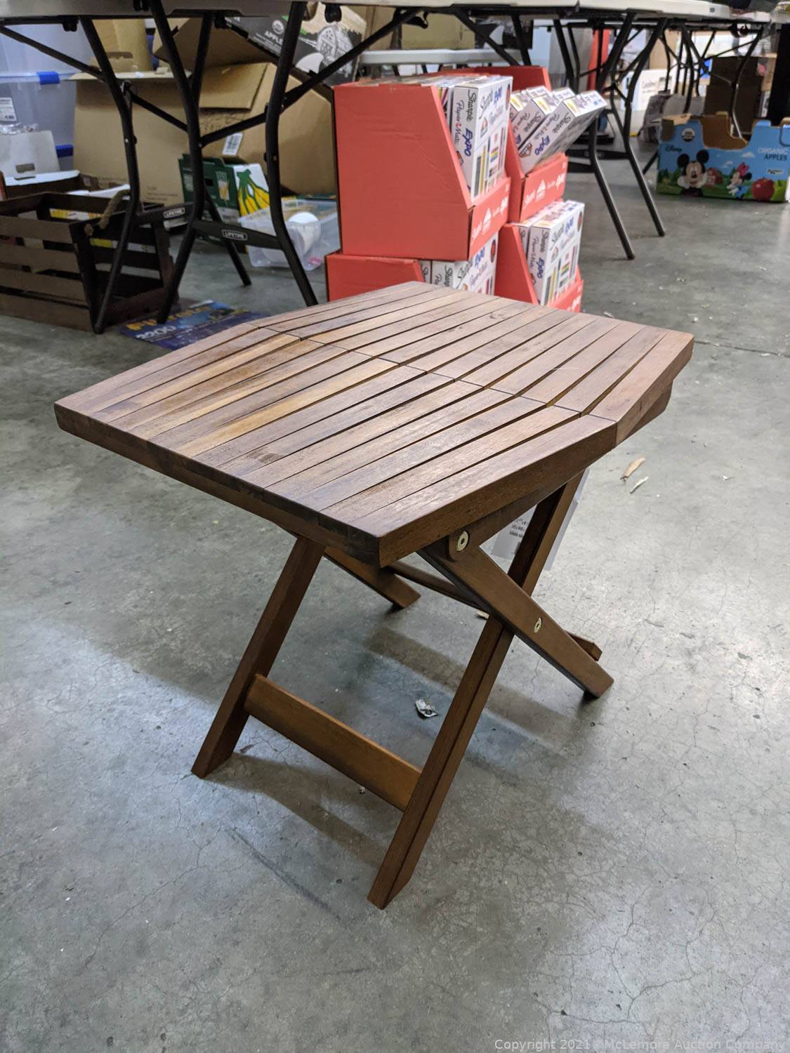 melino folding chair table