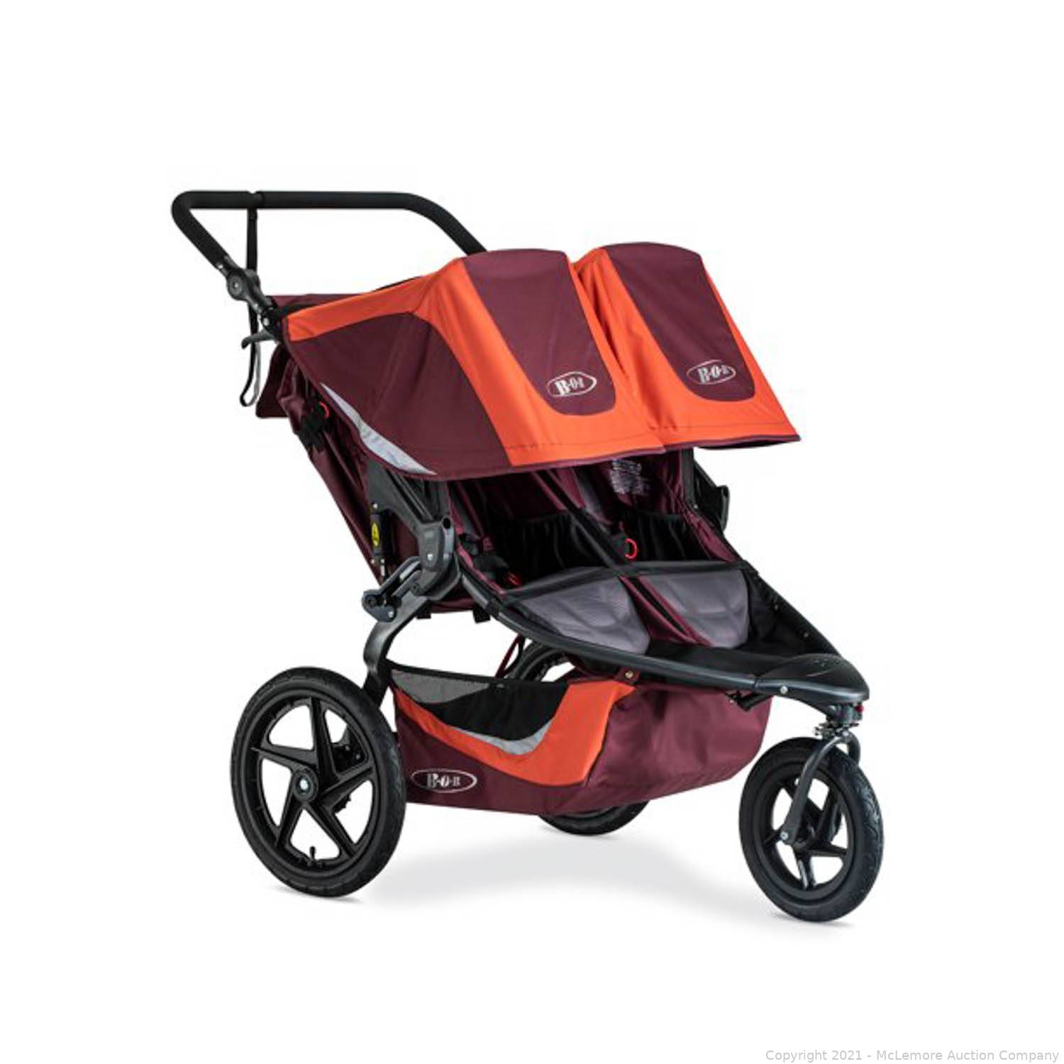 columbia double jogging stroller