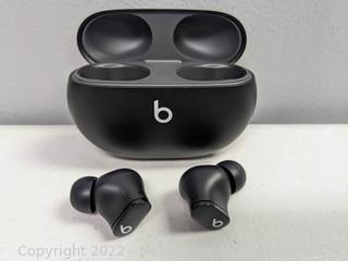 Beats Studio Buds by Dr. Dre Wireless Earbuds - Black (?mfg # MJ4X3LL/A) - Like new / Tested - Charging Case and Buds Only - $99 on Amazon - SEE LINK (See Description)