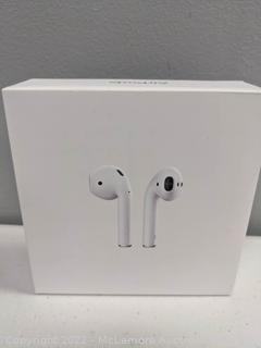 Apple Airpods - Gen 1 - Tested working Complete - Used, See pix - show wear - Sound great - work great! (See Description)
