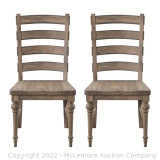The Gray Barn Willow Way Dining Chair (Set of 2) - Ladder Back
