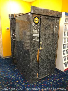 Hex Classic Standing Up Tanning Booth with Dressing Room