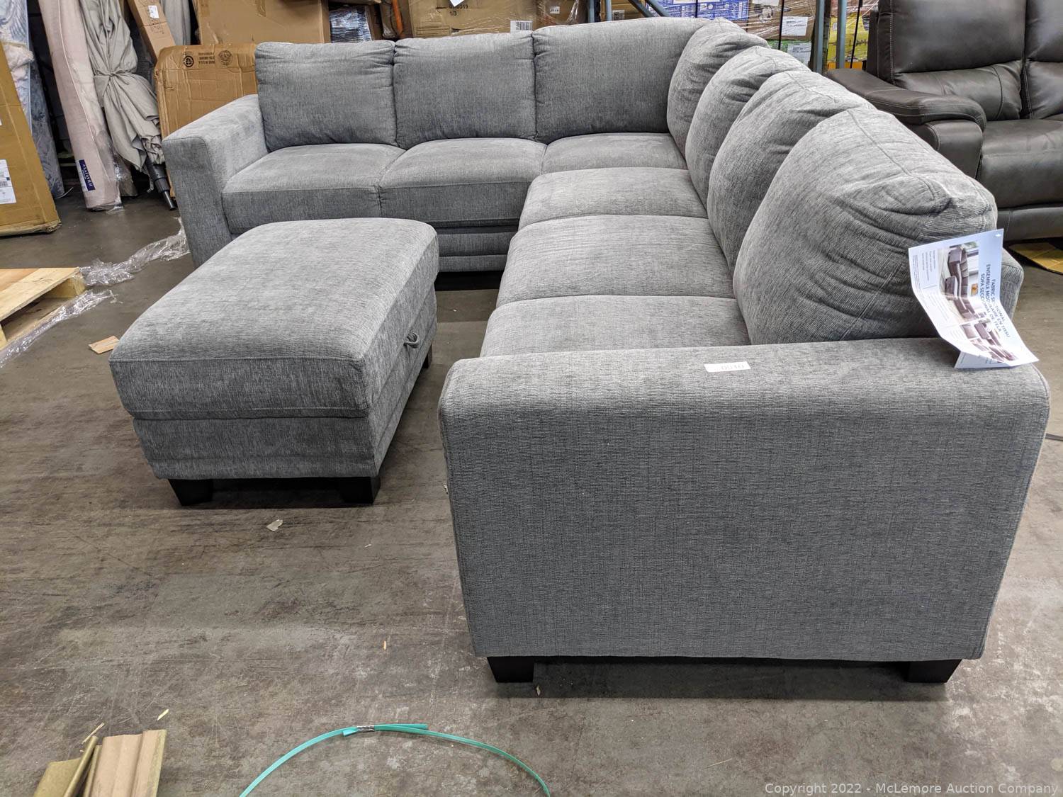 McLemore Auction Company Auction High End Reclining and Traditional