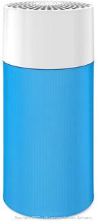 Blueair Air Purifier with Washable Pre-Filter, Air Cleaner for Small Room, HEPASilent Technology, Quiet Filtration System, Removes Smoke, Dust, Pet Hair, Pure 411, Blue