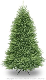 National Tree Company Artificial Full Christmas Tree, Green, Dunhill Fir, Includes Stand, 7.5 Feet
