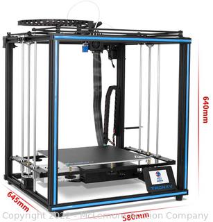 TRONXY X5SA 3D Printer DIY Kit Auto Leveling Filament Sensor Resume Print Cube Full Metal Square with 3.5 inch Touch Screen Large Printing Size 330x330x400MM
