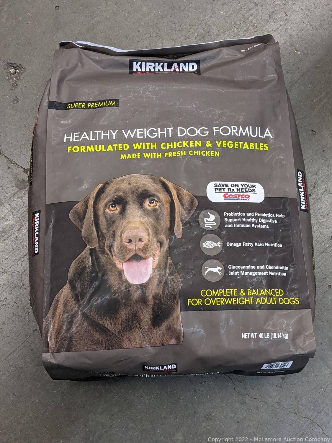 what are the ingredients in costco dog food