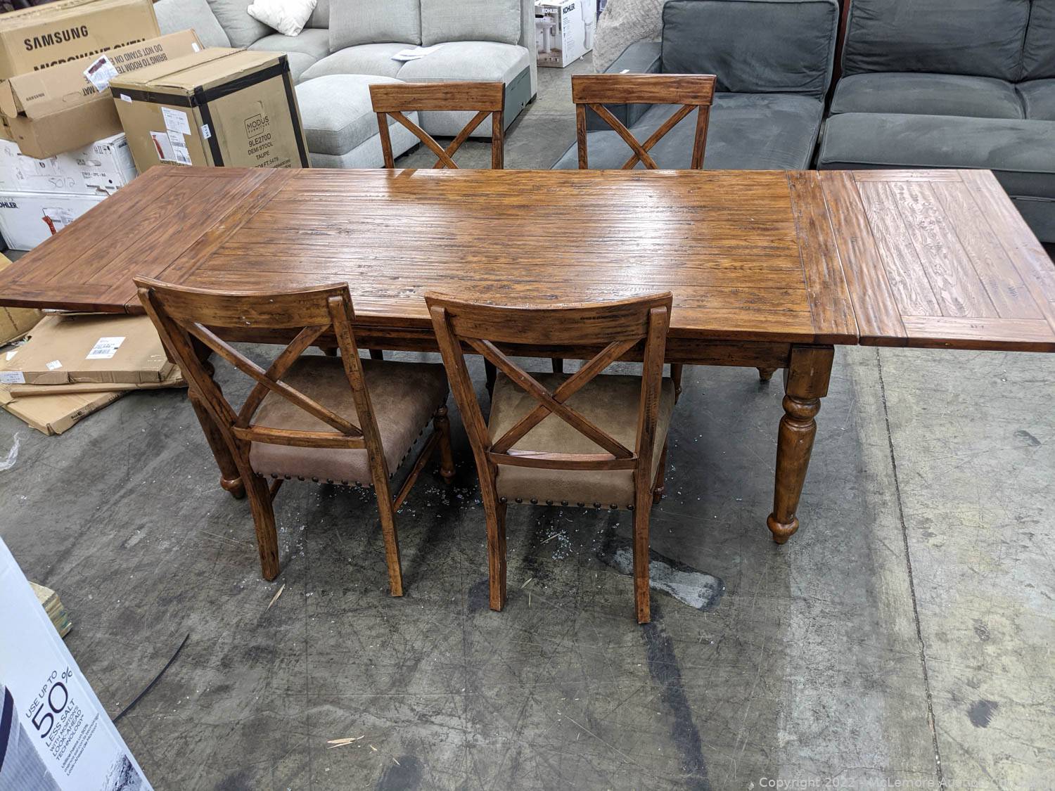 McLemore Auction Company Auction Sectional Sofas, Power Reclining