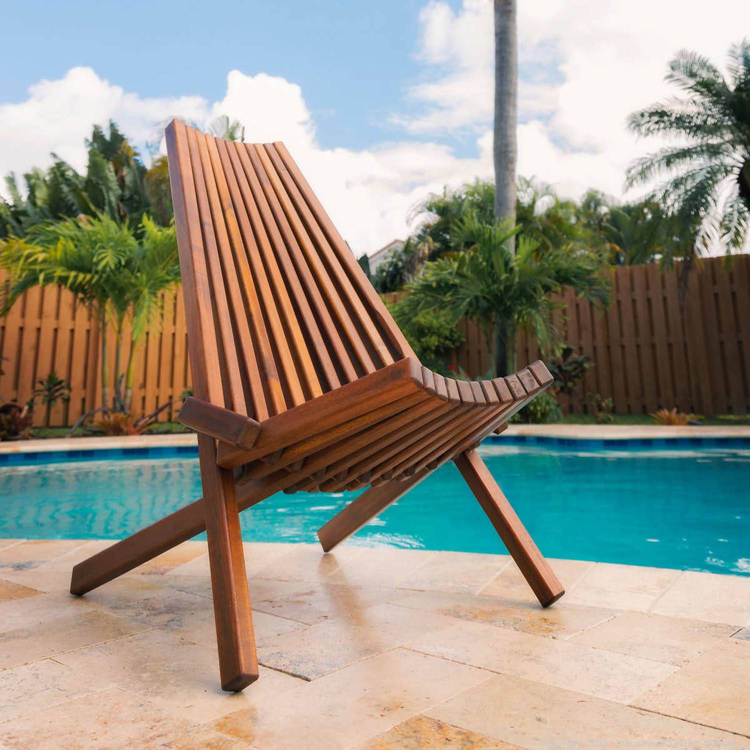 costco wooden folding chairs outdoor