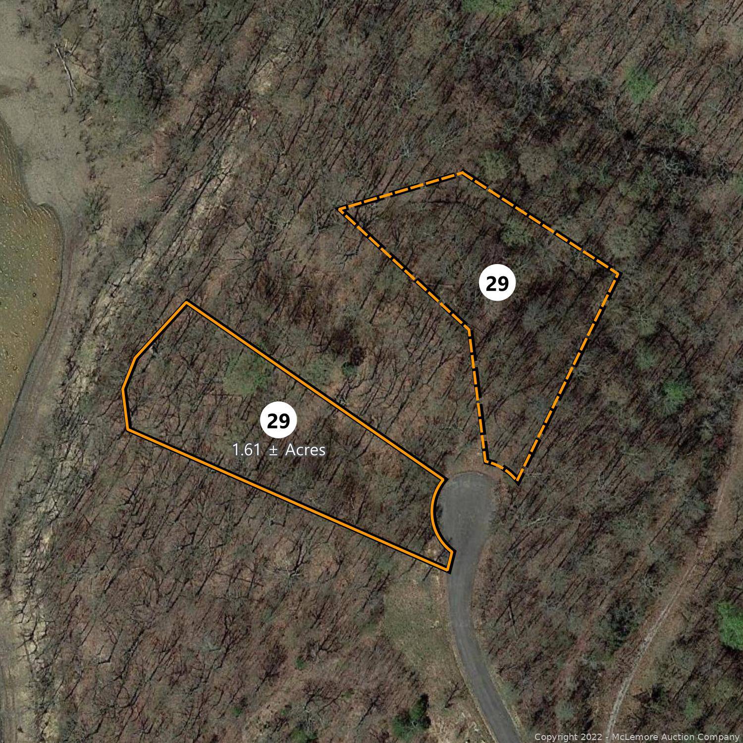 McLemore Auction Company Auction Three Building Lots in Sunset