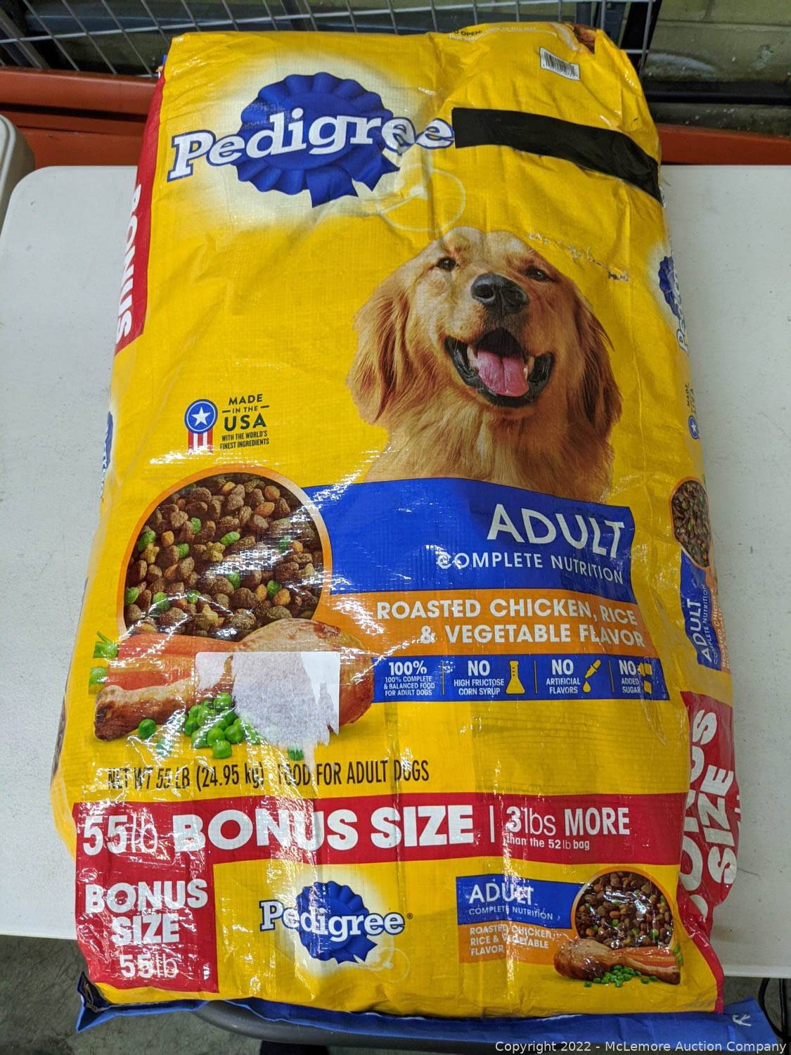 55 pound pedigree dog food