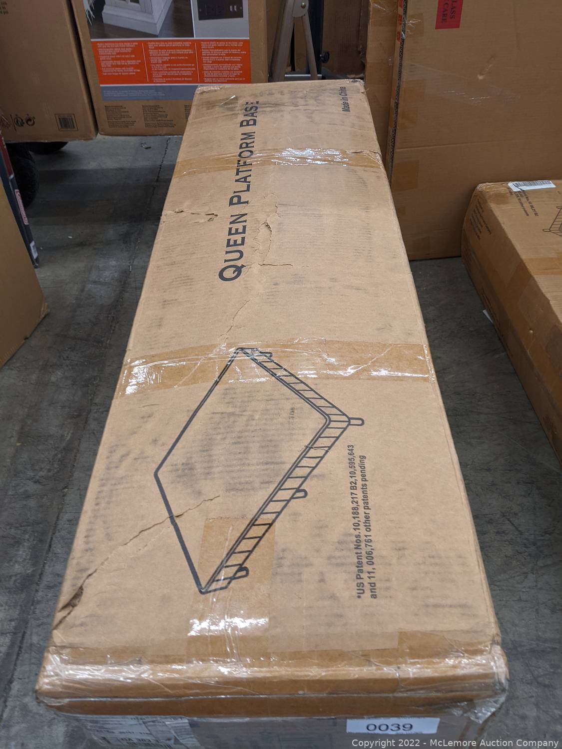 McLemore Auction Company Auction Premium Leather Seating Set, Fabric