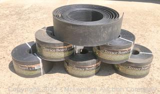 5" x 40' Terrace Bound Edging - 5 Full Rolls and 1 Partial