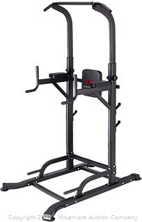 K KiNGKANG Power Tower Adjustable Height Multi-Function Pull Up Station Home Strength Training Fitness Workout Station, T056