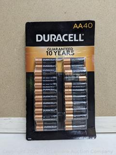 Duracell CopperTop AA Alkaline Batteries - 40 count (New)