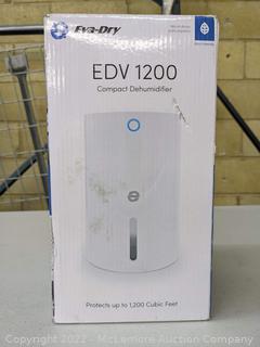 EVA-DRY Electric Dehumidifier Single Unit - Removes Excess Moisture in the Environment - Quiet Operation -  (New)