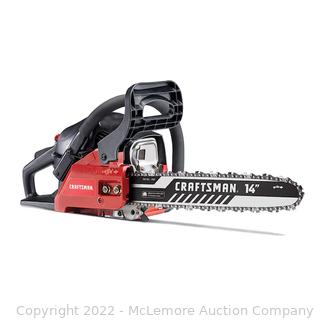 CRAFTSMAN  S145 14-in 42-cc 2-Cycle Gas Chainsaw