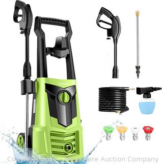 Suyncll 1950 PSI Pressure Washer 1.8GPM Electric Power Washer