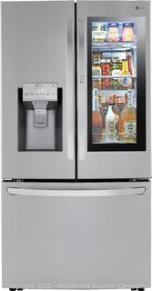 - New Factory Sealed - LG - 29.7 Cu. Ft. French InstaView Door-in-Door Smart Refrigerator with Craft Ice - Stainless steel - mfg # LRFVS3006S - $3999 at BestBuy - SEE LINK (New)