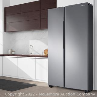 - New Factory Sealed - Samsung - 28 cu. ft. Side-by-Side Refrigerator with Ice Maker -  WiFi and Large Capacity - Stainless steel - mfg # RS28A500ASR/AA - $1349 at Best Buy - SEE LINK! (New)
