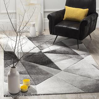 Safavieh Porcello Collection PRL6939D Modern Abstract Non-Shedding Stain Resistant Living Room Bedroom Area Rug 10'6" x 14' Light Grey/Charcoal - $446 on Amazon - SEE LINK (New)