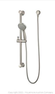 Pfister Iyla 1.8 GPM Single Function Hand Shower Package - Includes Slide Bar, Hand Shower, 60" Hose, and Drop Elbow MSRP $246   APPEARS NEW IN BOX