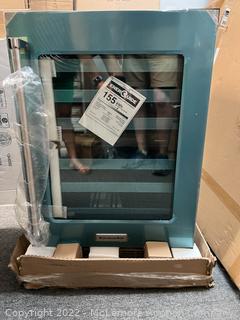 KitchenAid 24" KUBL314KSS Beverage Center with Glass Door and Metal-Front Racks MSRP $2559   APPEARS NEW IN BOX