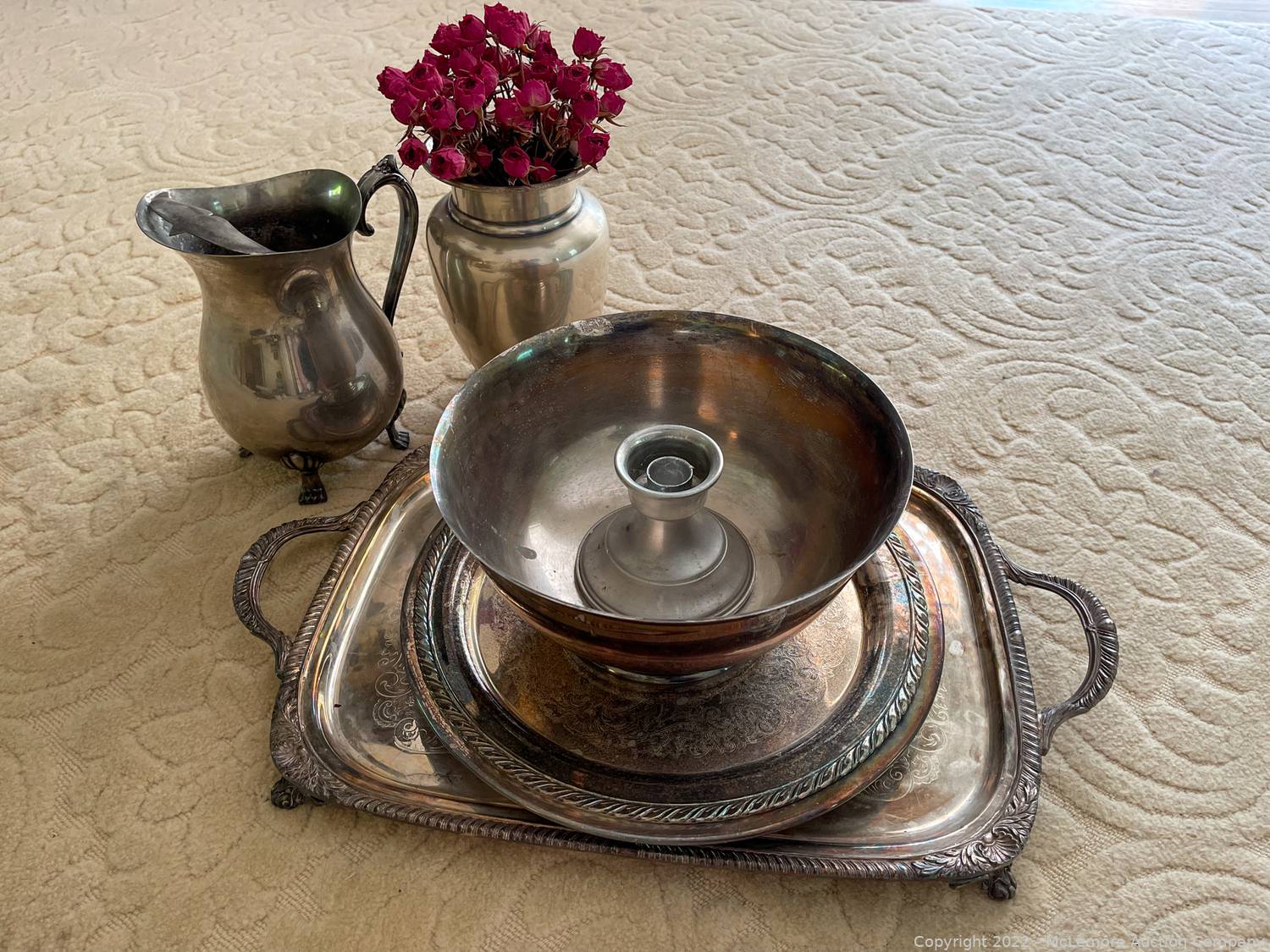 McLemore Auction Company Auction Antiques, Art, Waterford Crystal