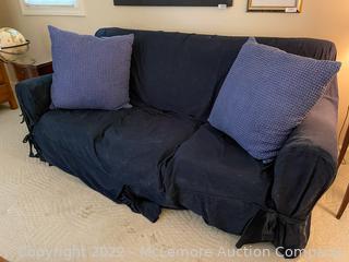 Sofa with Slipcovers