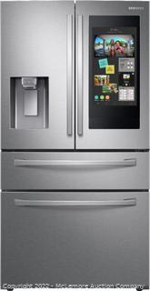 New Factory Sealed - Samsung - Family Hub, Smart 27.7 Cu. Ft. 4-Door French Door Fingerprint Resistant Refrigerator - Stainless steel - mfg # RF28R7551SR - $3509 at Best Buy - SEE LINK! (New)