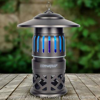 DynaTrap 1/2 Acre Tungsten Insect and Mosquito Trap With 2 Replacement Bulbs - Protects up to 1/2 Acre - Pesticide and odor free - Durable All-Weather Construction with Quiet Operation - See Link! - Not in retail box - See photos - Sold as is  (See Description)