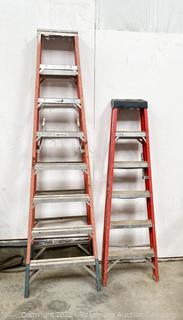 Pair of Fiberglass Ladders