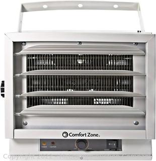 Comfort Zone 5,000-Watt Deluxe Utility Wall Mount Heater