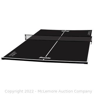 Franklin Sports Easy Assembly Table Tennis Conversion Top Msrp $219.99 new