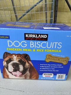 Kirkland Signature Premium Dog Biscuits, 15 lbs (New - Open Box)