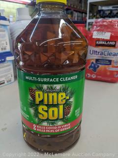Pine-Sol Multi-Surface Cleaner, Pine Scent, 100 fl oz (New)