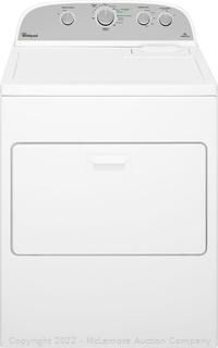 Whirlpool Cabrio 7.0 cu. ft. High-Efficiency ELECTRIC Dryer with AccuDry Sensor Drying System - mfg # WED5000DW - Looks Good, No Power Cord, Could not Test - AS - IS - $719 at Best Buy - See Link (See Description)
