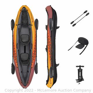 NEW - Tobin Sports Wavebreak Inflatable 2-person Kayak - Adjustable, Removable Seats with Storage Compartments - $249 - SEE LINK! (New)