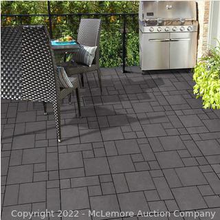 Brand New Sealed - Multy Home 10-pack Deck and Balcony Tile Mosiac Slate - , 12 By 12-inch Per Piece - Quick Connection System - $34.99 at Walmart (New)
