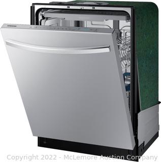 New Factory Sealed - Mfg # DW80R5061US - Samsung - Fingerprint resistant StormWash 24" Top Control Built-In Dishwasher with AutoRelease Dry, 3rd Rack, 48 dBA - Stainless steel - $748 at Home Depot - SEE LINK (New)