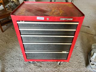 Craftsman Toolbox with Tools/Contents