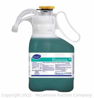 Crew Restroom Floor and Surface SC Non-Acid Disinfectant Cleaner, Fresh, 1.4 L Bottle, 2/Carton per CASE