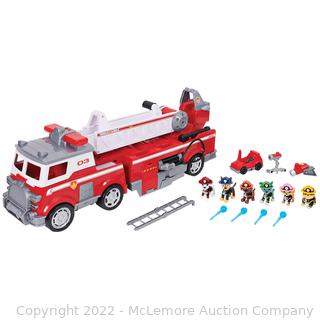 Paw Patrol Ultimate Rescue Fire Truck Playset - No Box (New - Open Box)