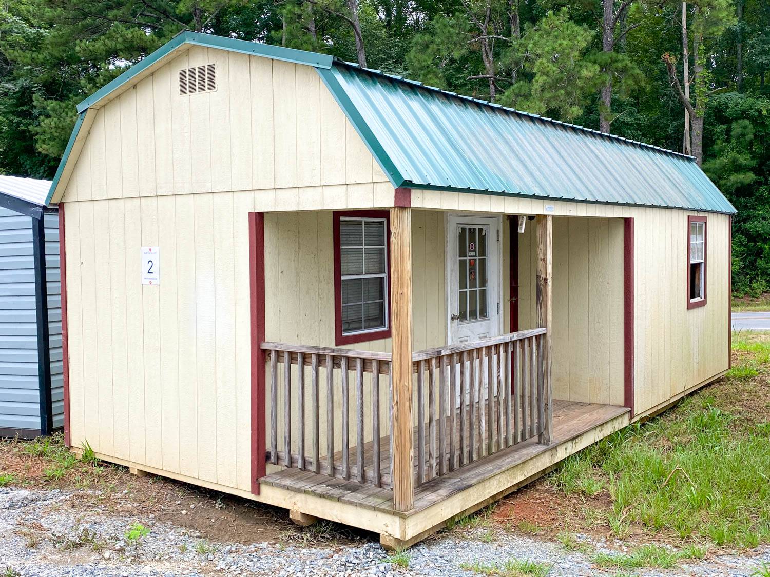 McLemore Auction Company Auction 55 Portable Storage Sheds Near
