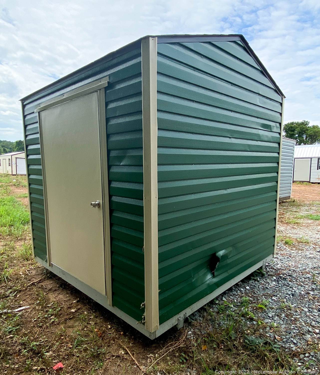 McLemore Auction Company - Auction: 55 Portable Storage Sheds Near