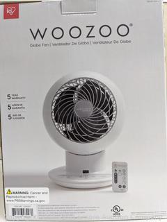 Woozoo 5-Speed Globe Fan - multidirectional fan, Digital touch controls, 3 timer settings,  - $99 on Amazon - SEE LINK (New - Open Box)